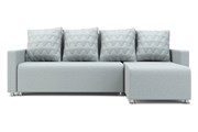 Угловой диван Челси 2 светло-серый