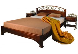 Кровать  "Люкс" Камелия  без спинки в ногах - фото 15391