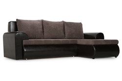 Угловой диван Цезарь (правый, левый) коричневый - фото 17559