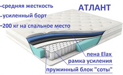 МАТРАС «ATLANT» («АТЛАНТ») 4621